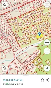Участок в Ставропольский край, Ставрополь ул. Здоровье-2 (5.1 сот.)