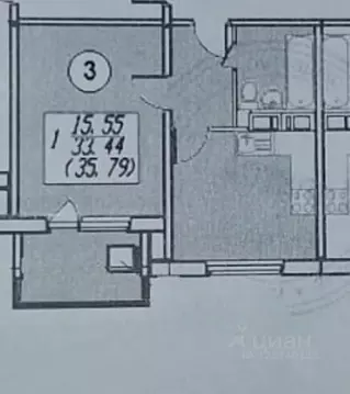 1-к кв. Московская область, Домодедово городской округ, с. Домодедово ...