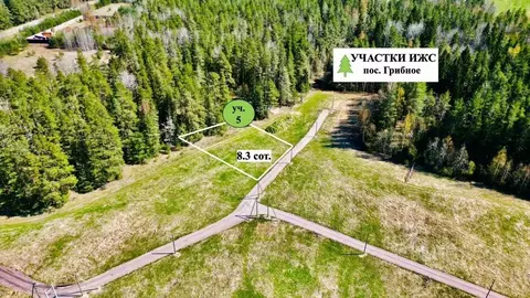 Участок в Ленинградская область, Выборгский район, Красносельское ...