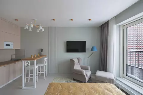 Студия Москва Новоостаповская ул., 20 (32.0 м)