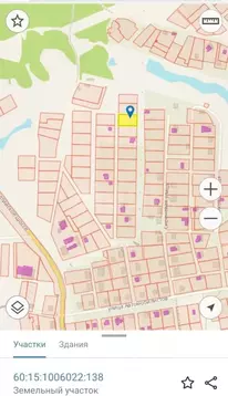 Участок в Псковская область, Печоры ул. Автомобилистов, 67 (15.0 сот.)