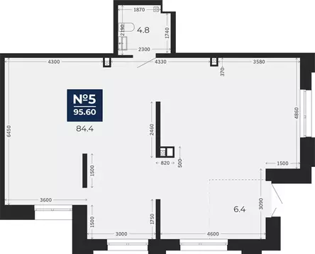 Торговая площадь (95.6 м)