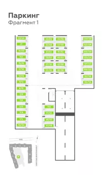 Гараж в Санкт-Петербург пос. Шушары, Олл Ин 3.0 жилой комплекс (13 м)