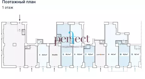 Торговая площадь в Москва ул. Дмитрия Ульянова, 10/1К1 (17 м)