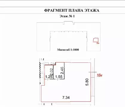 Торговая площадь в Москва ул. Крузенштерна, 10к1 (41 м)