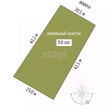 Участок в Тюменская область, Нижнетавдинский муниципальный округ, ...