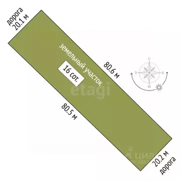 Участок в Крым, Кировский район, с. Владиславовка ул. Виноградная ...