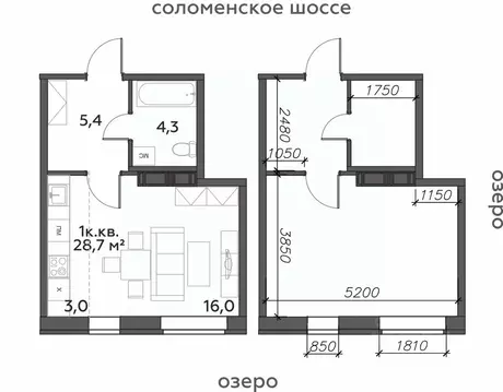 1-к кв. Карелия, Петрозаводск Район Северная промзона, Вороний Наволок ...