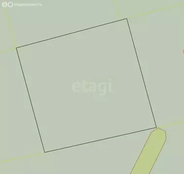 Участок в село Большие Кургузи, Наклонная улица (7 м)