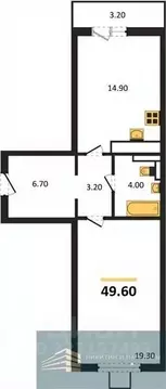 1-к кв. Воронежская область, Воронеж ул. Загоровского, 5/4 (49.6 м)