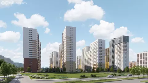 1-комнатная квартира: Сапроново, улица Западный Квартал, 5к2 (37.8 м)