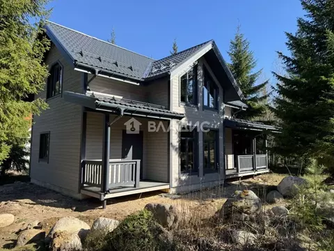 Дом в Ленинградская область, Выборгский район, Приморское городское ...