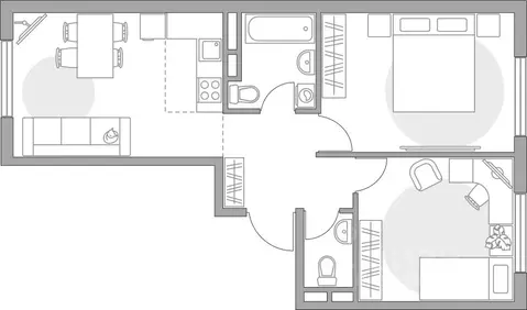 3-к кв. Московская область, Красногорск городской округ, с. ...