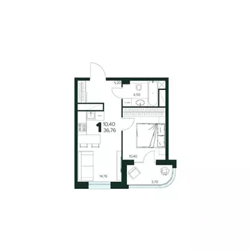 1-к кв. Московская область, Химки Сходня мкр, Первомайская ул., ...