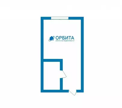 Квартира-студия: Тюмень, Велижанская улица, 66к1 (20.1 м)