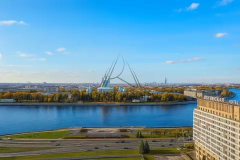 2-к кв. Санкт-Петербург Большеохтинский просп., 9 (134.0 м)