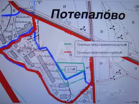 Участок в Вологодская область, Усть-Кубинский муниципальный округ, д. ...