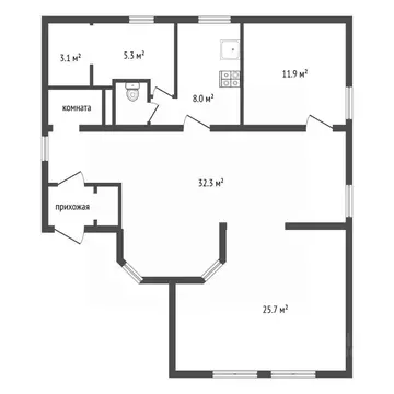 Дом в Воронежская область, Семилуки Звездная ул., 38 (140 м)