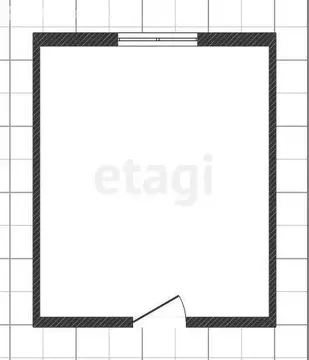 1к в -комнатной квартире (14 м)