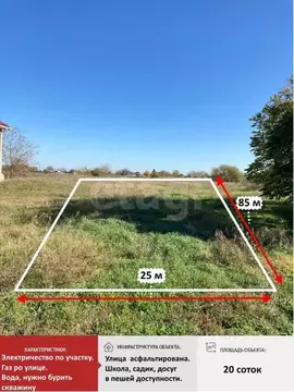 Участок в Крым, Симферопольский район, с. Укромное  (20.0 сот.)