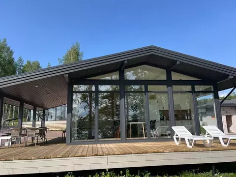 Дом в Ленинградская область, Выборгский район, Полянское с/пос, пос. ...