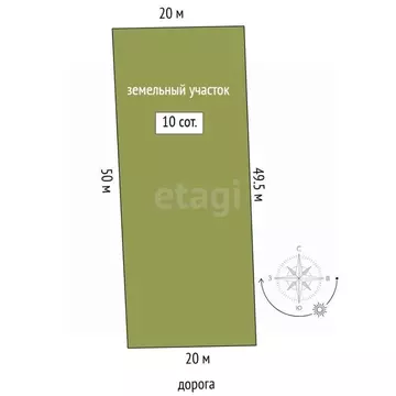 Участок в Тюменская область, Нижнетавдинский муниципальный округ, ...