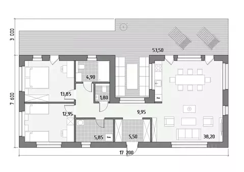 Дом в Свердловская область, Ревда пер. Лесной (93 м)
