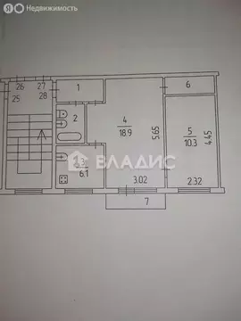 2-комнатная квартира: Апрелевка, Парковая улица, 4/2 (43.9 м)