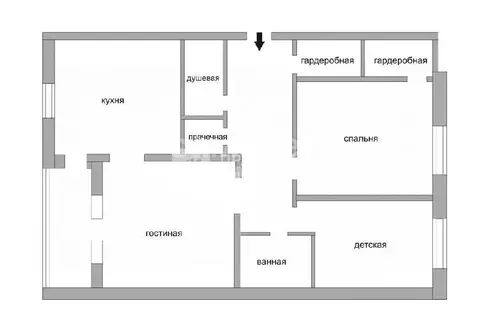 Продается 3-комнатная квартира