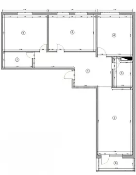 3-комнатная квартира: Казань, улица Сибгата Хакима, 60 (110 м)