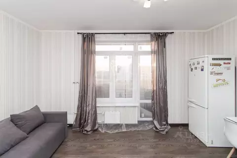 Студия Тюменская область, Тюмень ДОК мкр, ул. Ботаническая, 1к1 (26.0 ...