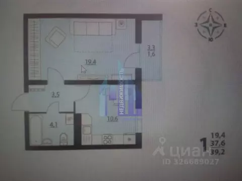 1-к кв. Воронежская область, Воронеж ул. Владимира Невского, 25/11 ...