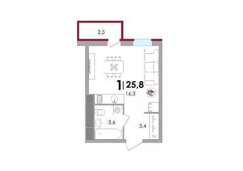 Студия Тверская область, Калининский муниципальный округ, д. Батино ...