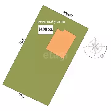 Дом в Нижегородская область, Выкса городской округ, с. Борковка ул. ...