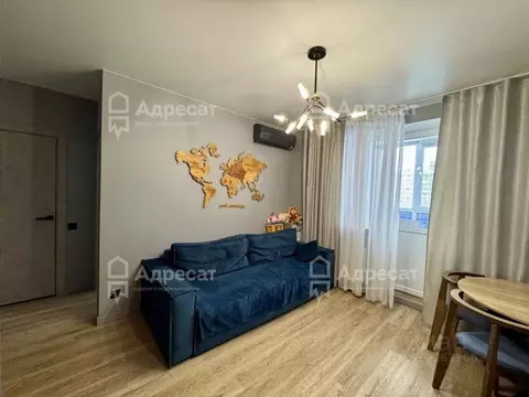 2-к кв. Волгоградская область, Волгоград ул. 50 лет Октября, 20А (45.0 ...