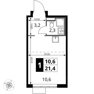 Студия Московская область, Ленинский городской округ, д. Сапроново 1-й ...