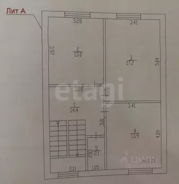 Дом в Самарская область, Ставропольский район, с. Ягодное ул. ...