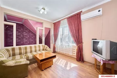 1-к кв. Краснодарский край, Краснодар Новый мкр, ул. Хлебосольная ...