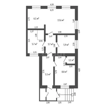 3-комнатная квартира: Благовещенск, Высокая улица, 28 (35 м)