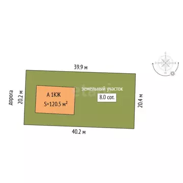 Дом в Тюмень, садовое товарищество Липовый Остров, 7-я Восточная улица ...