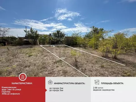 Участок в Крым, Саки Химик-1 СНТ,  (2.66 сот.)