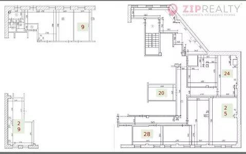 Офис в Москва Весковский пер., 7 (13 м)