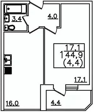 1-к кв. Ставропольский край, Пятигорск Бештау мкр, Алые Паруса жилой ...