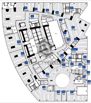 Офис в Москва наб. Пресненская, 12 (240 м)