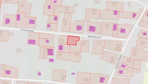 Участок в Новосибирская область, Новосибирск Балластная ул. (5.8 сот.)