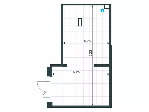 Помещение свободного назначения (42.3 м)
