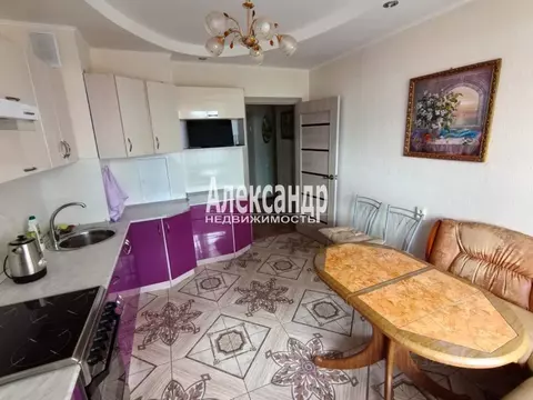 2-к кв. Санкт-Петербург пос. Парголово, ул. Федора Абрамова, 8 (60.0 ...