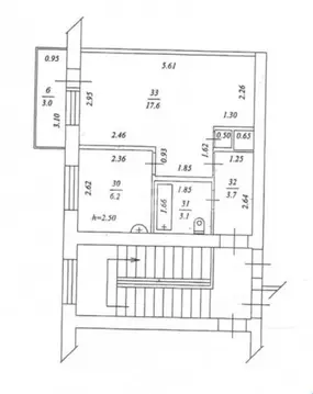 1-комнатная квартира: Южно-Сахалинск, улица Ленина, 196 (30.1 м)