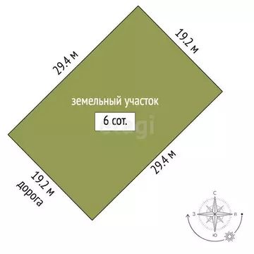 Участок в Калиновское сельское поселение, СНТ СВТ-3 Акташ, Виноградная ...
