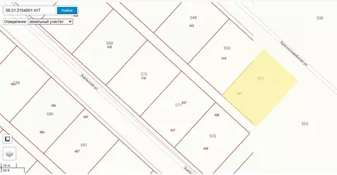 Участок в Оренбургская область, Оренбургский район, Пугачевский ...